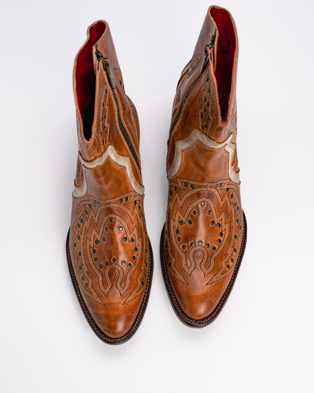 CHAMISE - TAN RUSTIC - LEATHER