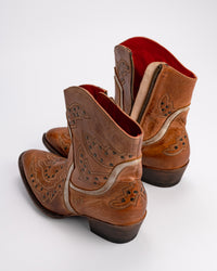 CHAMISE - TAN RUSTIC - LEATHER