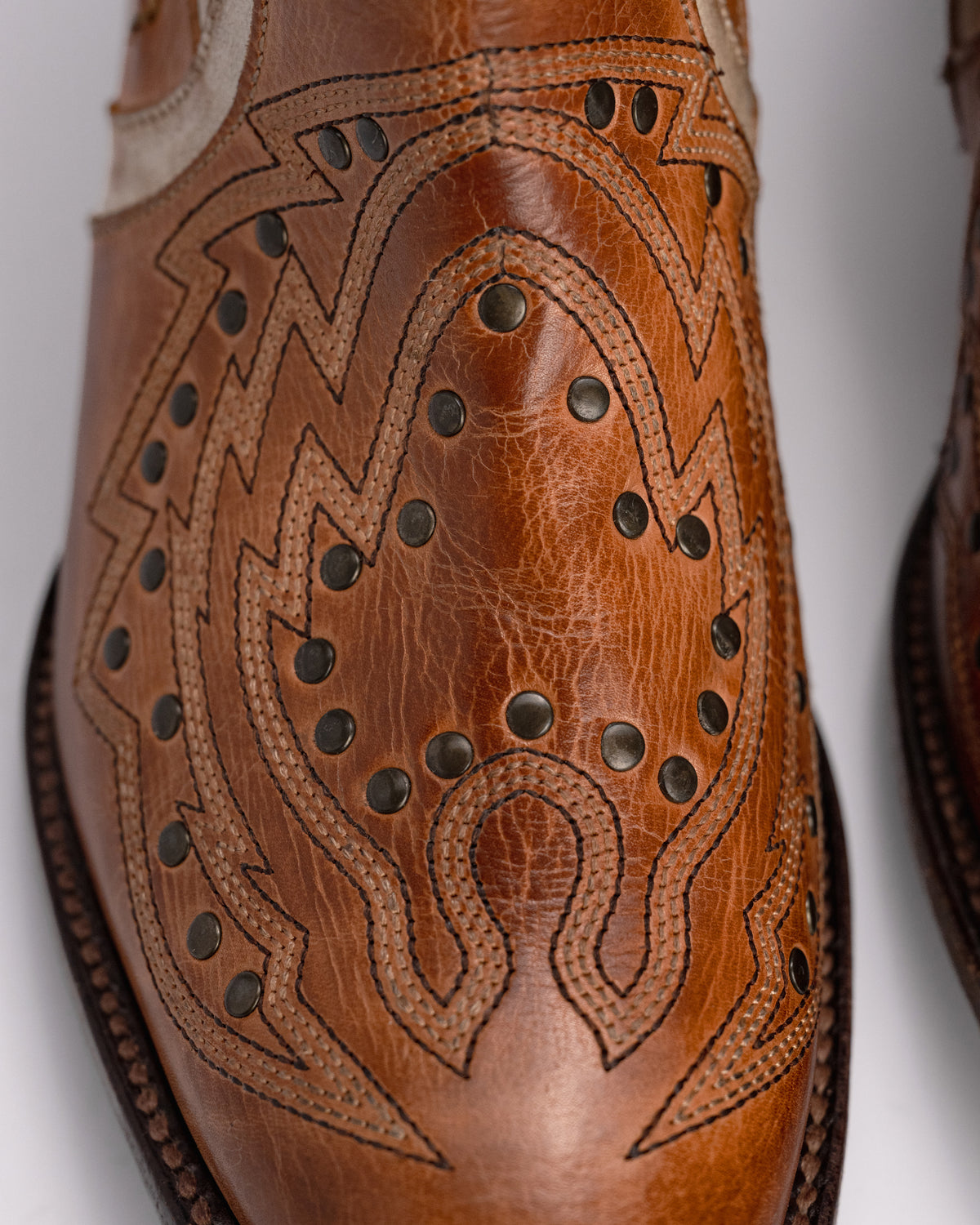 CHAMISE - TAN RUSTIC - LEATHER
