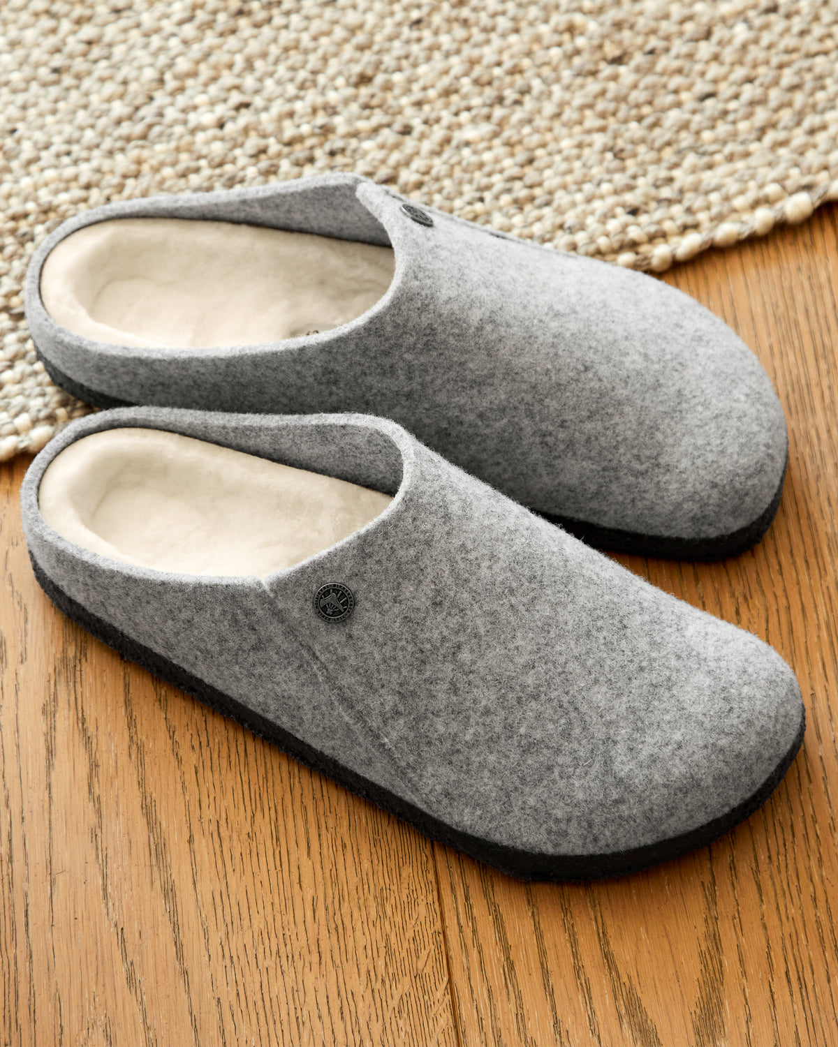 ZERMATT SHEARLING - LIGHT GRAY - WOOL