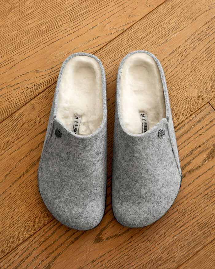 ZERMATT SHEARLING - LIGHT GRAY - WOOL
