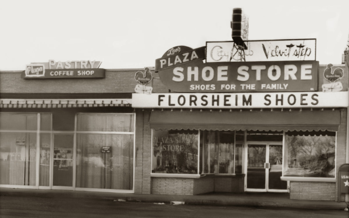 Plaza Shoe Store History