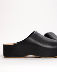 YAZMIN - BLACK - LEATHER