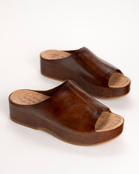 YAZMIN - DARK BROWN - LEATHER