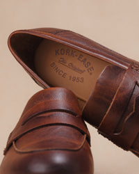 Detail view showing branded footbed and shape