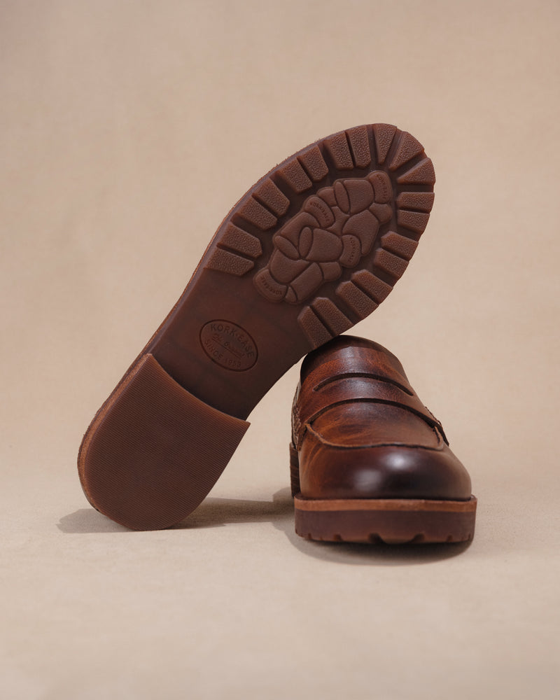 Bottom view showing high-traction pattern