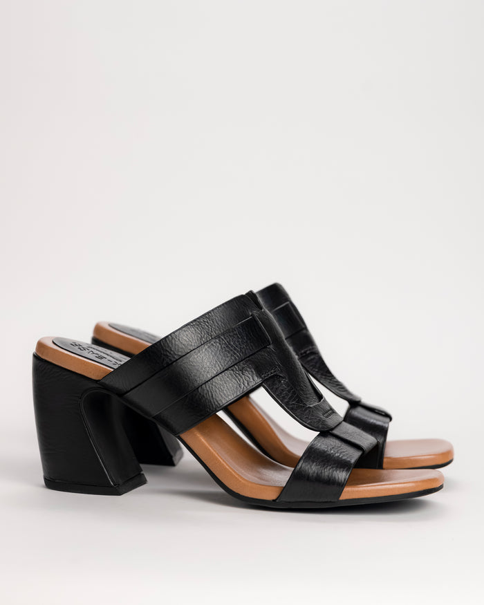 Women's Kork-Ease Brynn Leather Slide in Black