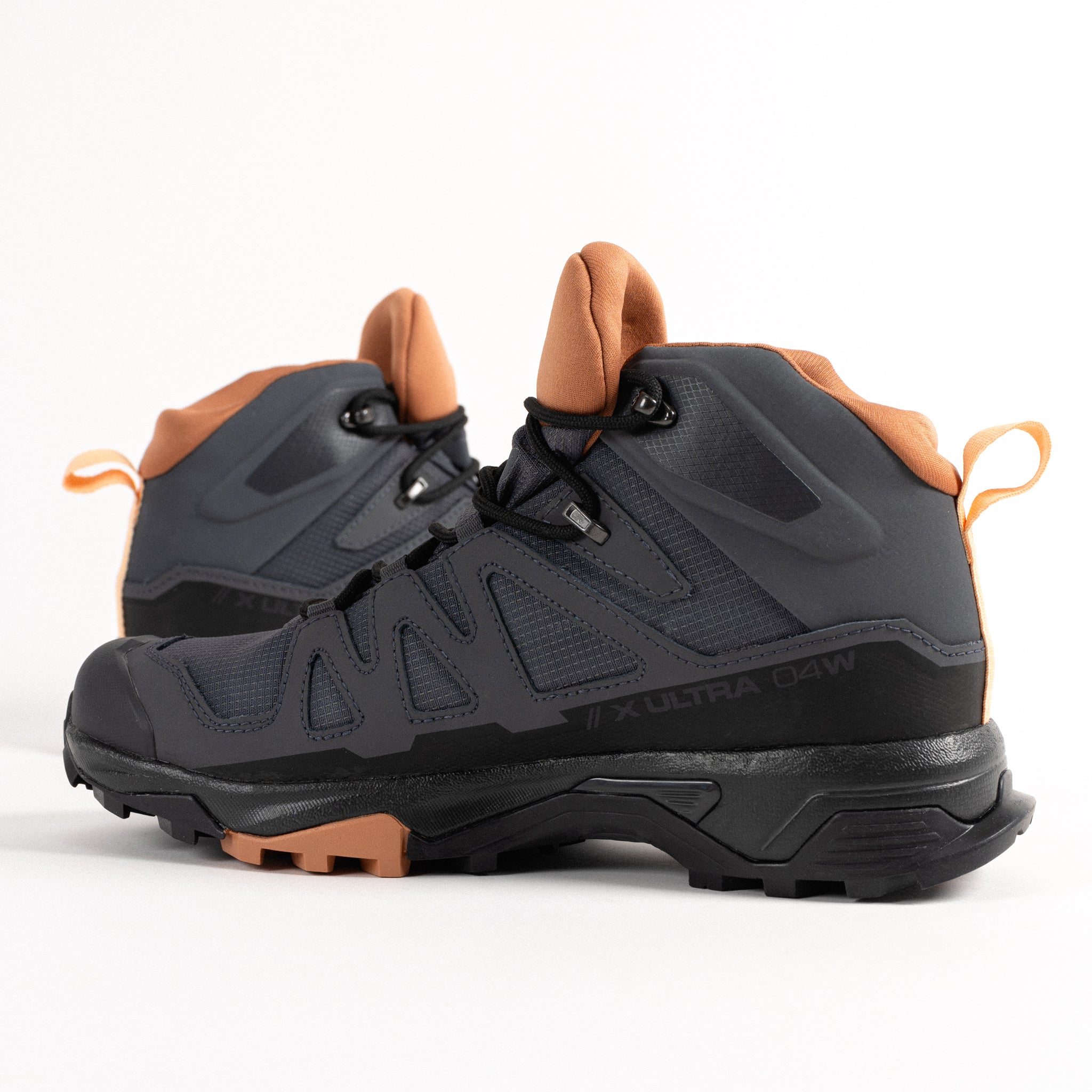 WOMEN'S SALOMON X ULTRA 4 MID GTX - EBONY - MESH – Plaza Shoe Store