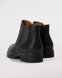 Women's Aetrex Kaylee Arch Support Chelsea Boot in Green Leather
