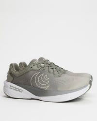 Men’s Topo Phantom 4 Cushioned Running Shoe in Khaki / White