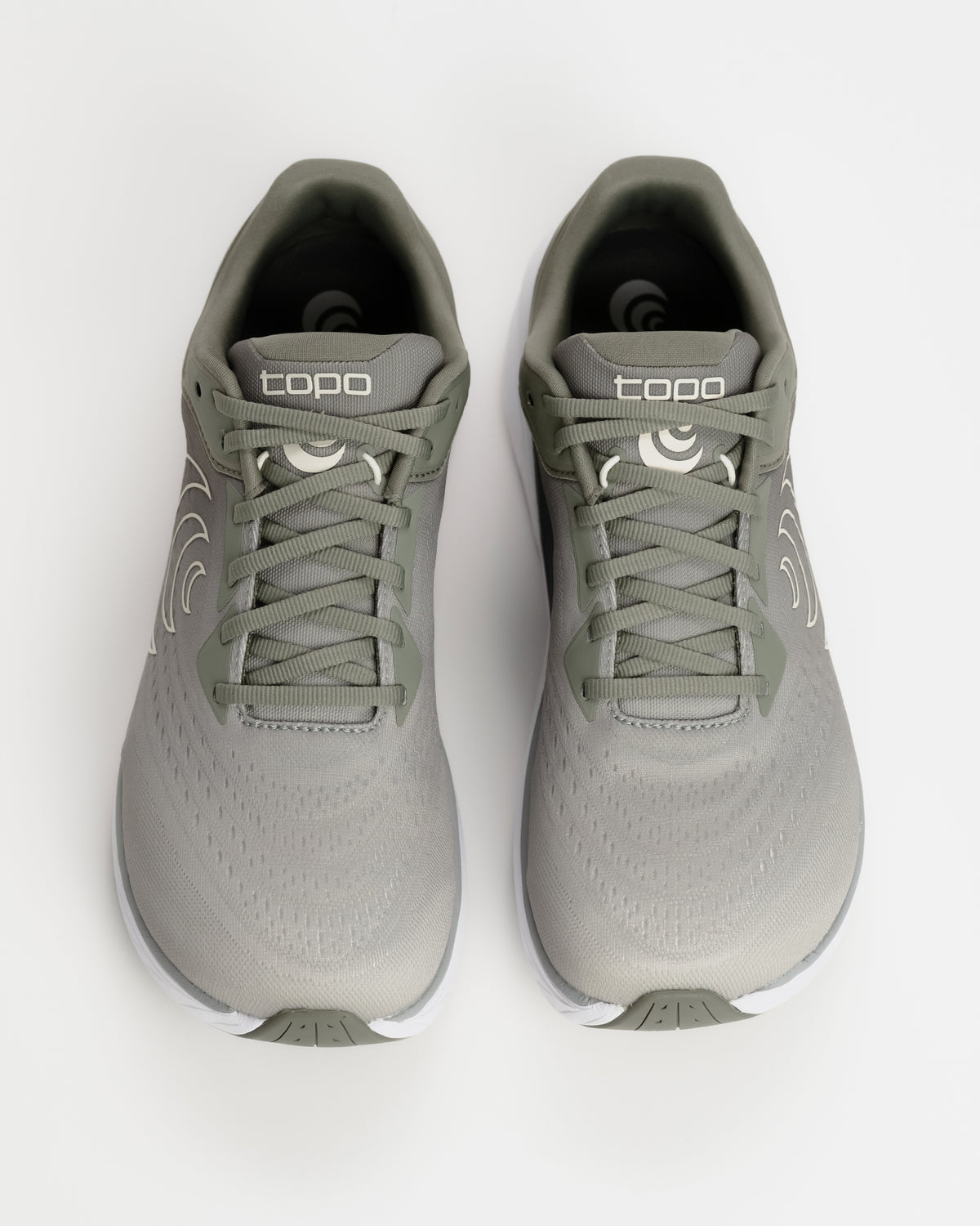 Men’s Topo Phantom 4 Cushioned Running Shoe in Khaki / White