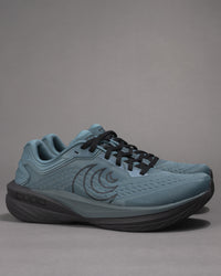 Men’s Topo Phantom 4 Cushioned Running Shoe in Stone/Black, 5mm heel-to-toe drop