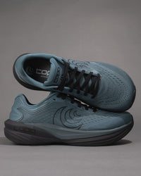 Men’s Topo Phantom 4 Cushioned Running Shoe in Stone/Black, 5mm heel-to-toe drop