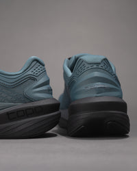 Men’s Topo Phantom 4 Cushioned Running Shoe in Stone/Black, 5mm heel-to-toe drop