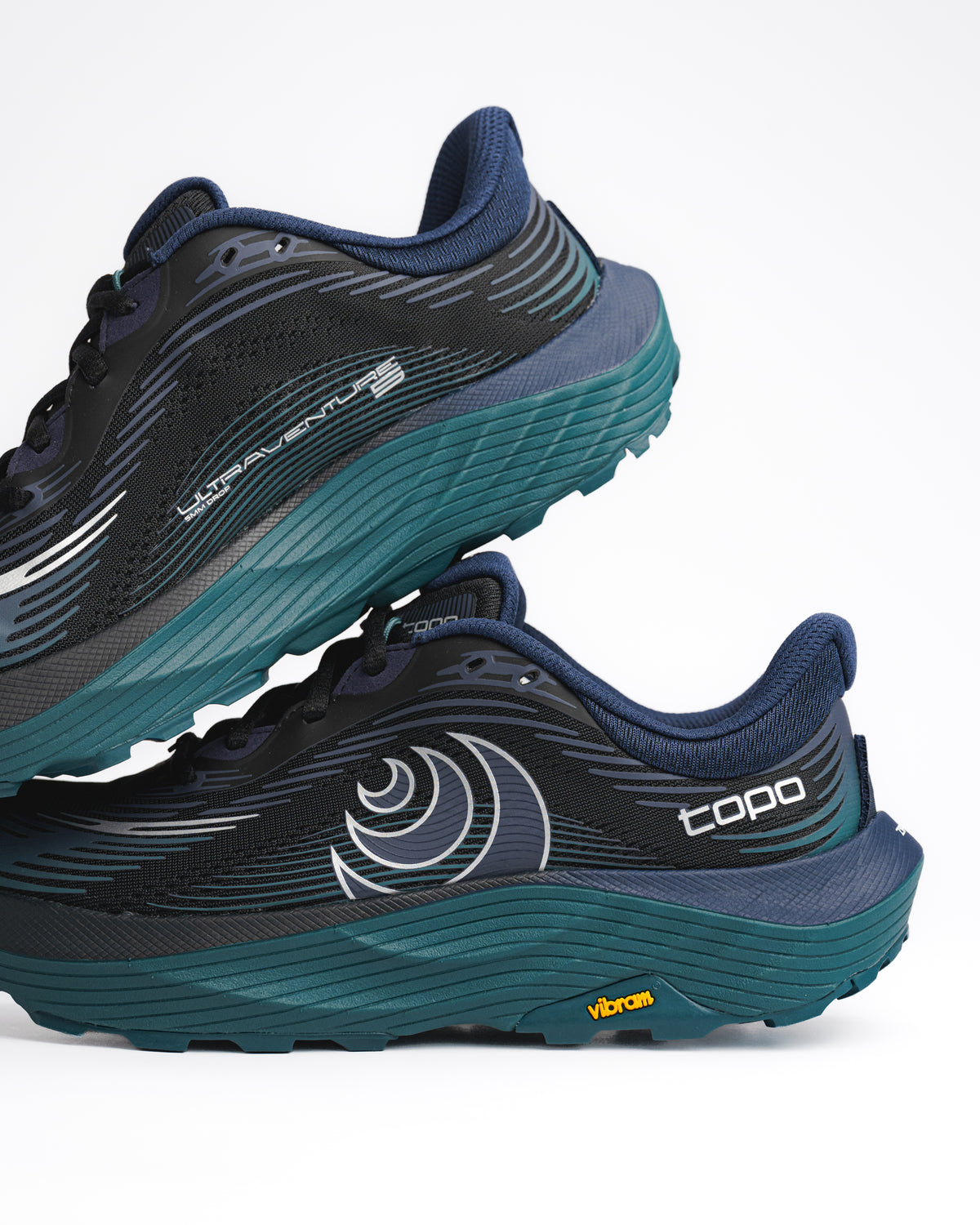 M-ULTRAVENTURE 5 - BLACK/DARK TEAL - MESH