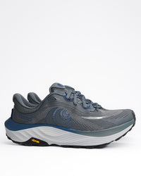 Men's Topo Ultraventure 5 Trail Running Shoe – All-Terrain Cushioned Trail in Grey / Blue