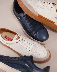 Pikolinos Men’s Lace-Up Leather Sneakers