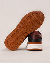 Flexible synthetic sole of the Pikolinos ARANDA shoe, rear heel view