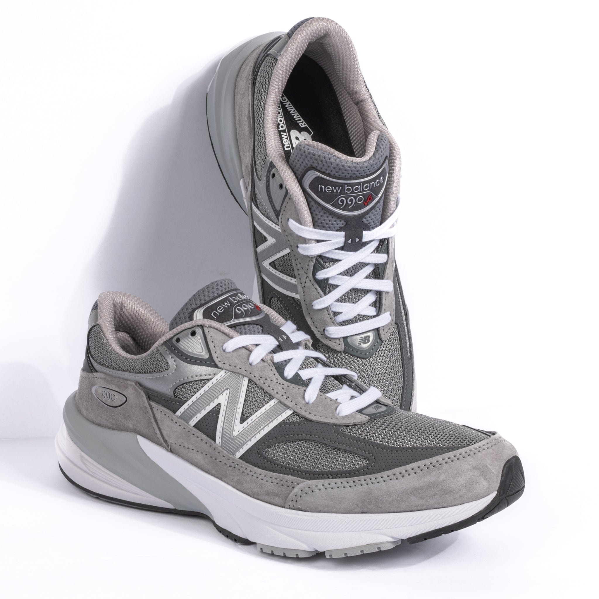 THE 990 V6 New Balance/Men's - GREY - SUEDE – Plaza Shoe Store