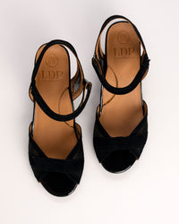 MAHIYA - BLACK - SUEDE/MESH