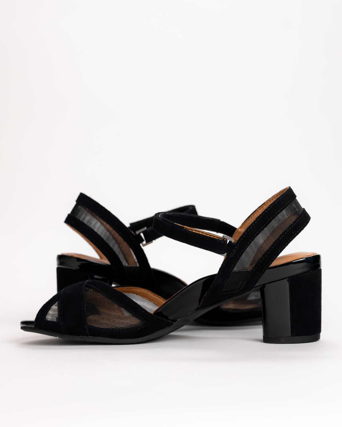 MAHIYA - BLACK - SUEDE/MESH
