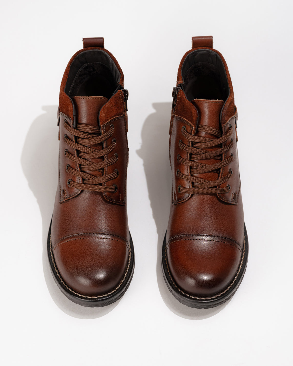 MINI CRAVE - COGNAC - LEATHER