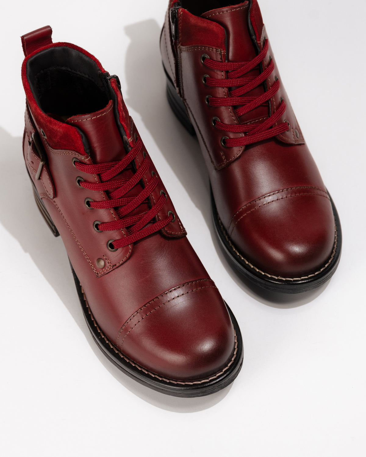 MINI CRAVE - RED - LEATHER