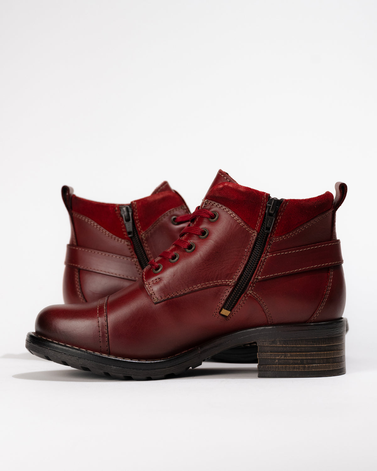 MINI CRAVE - RED - LEATHER