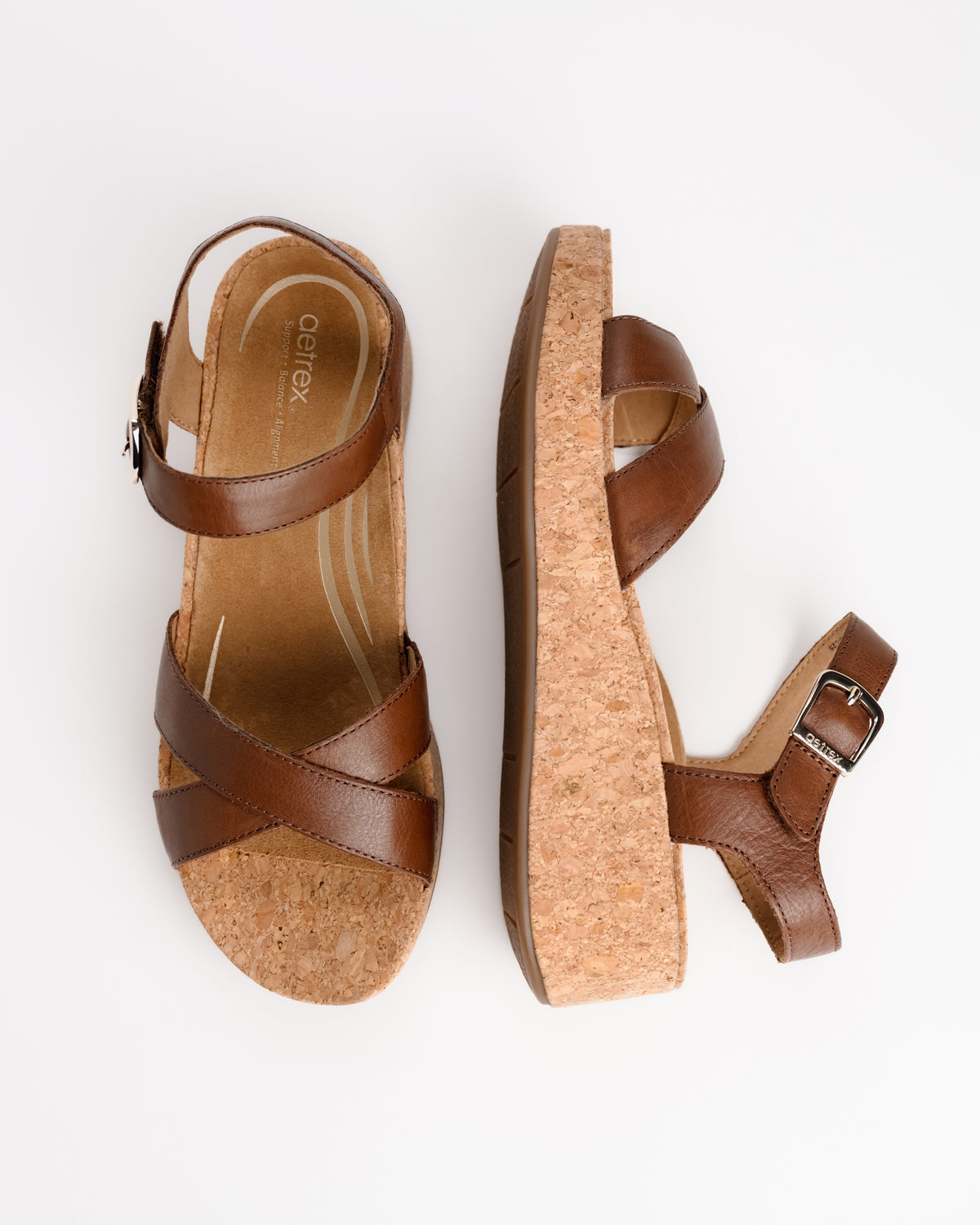 FLORA - BROWN - LEATHER