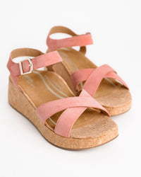 FLORA - ROSE - SUEDE
