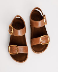 ON THE DOUBLE - CARAMEL - LEATHER