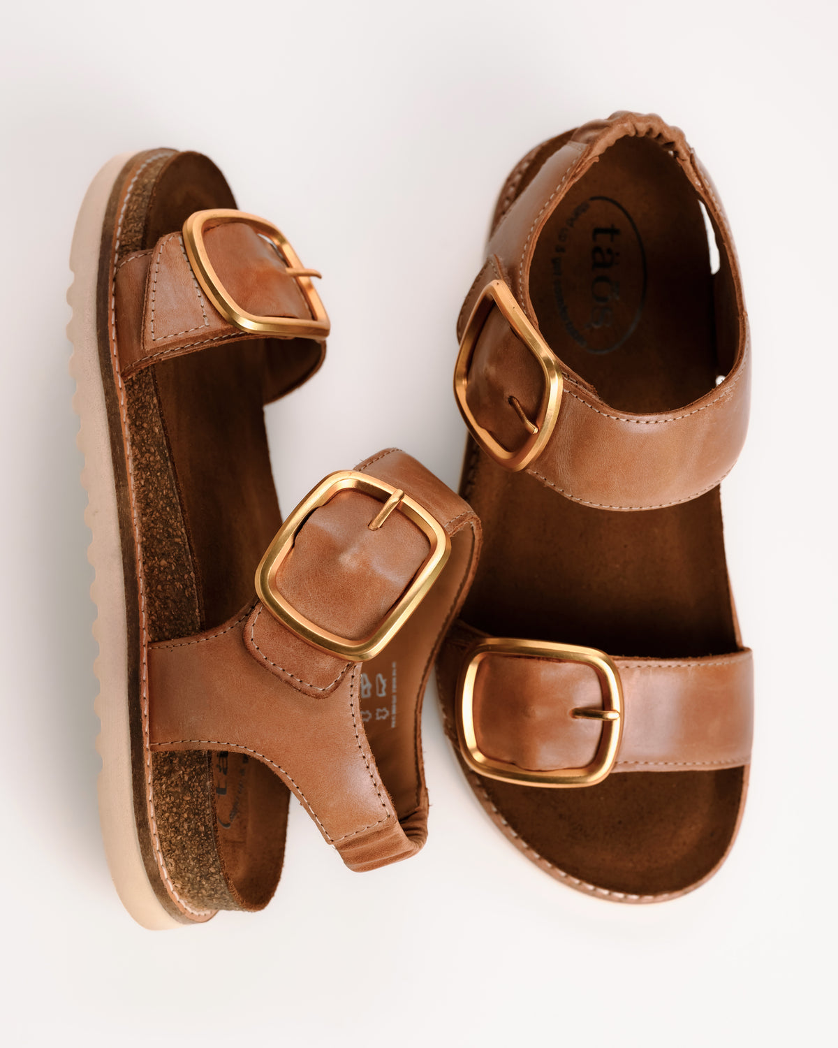ON THE DOUBLE - CARAMEL - LEATHER
