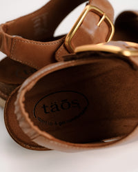 ON THE DOUBLE - CARAMEL - LEATHER