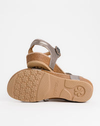 JILLIAN - BRUSHED SILVER - LEATHER