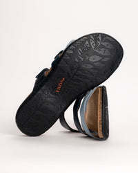 SCRIBBLE - BLUE - LEATHER