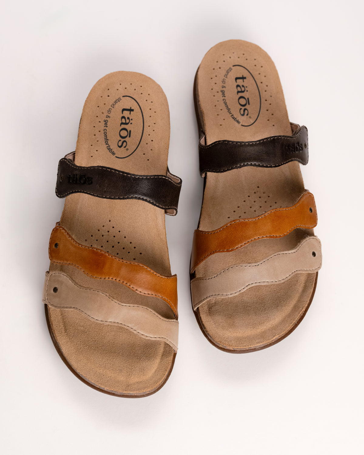 SCRIBBLE - BROWN - LEATHER