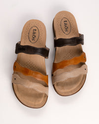 SCRIBBLE - BROWN - LEATHER