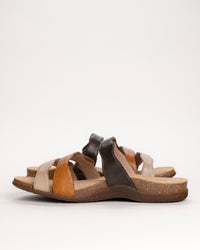 SCRIBBLE - BROWN - LEATHER