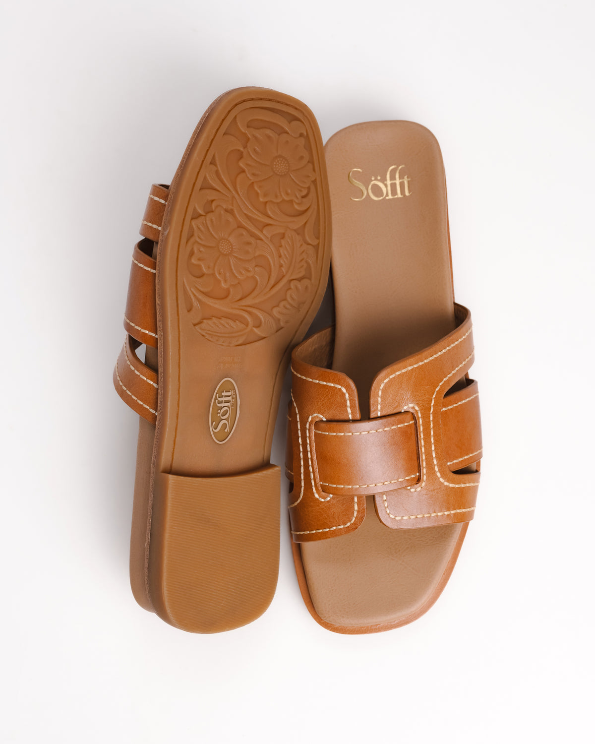 RACHEL - LUGGAGE BROWN - LEATHER