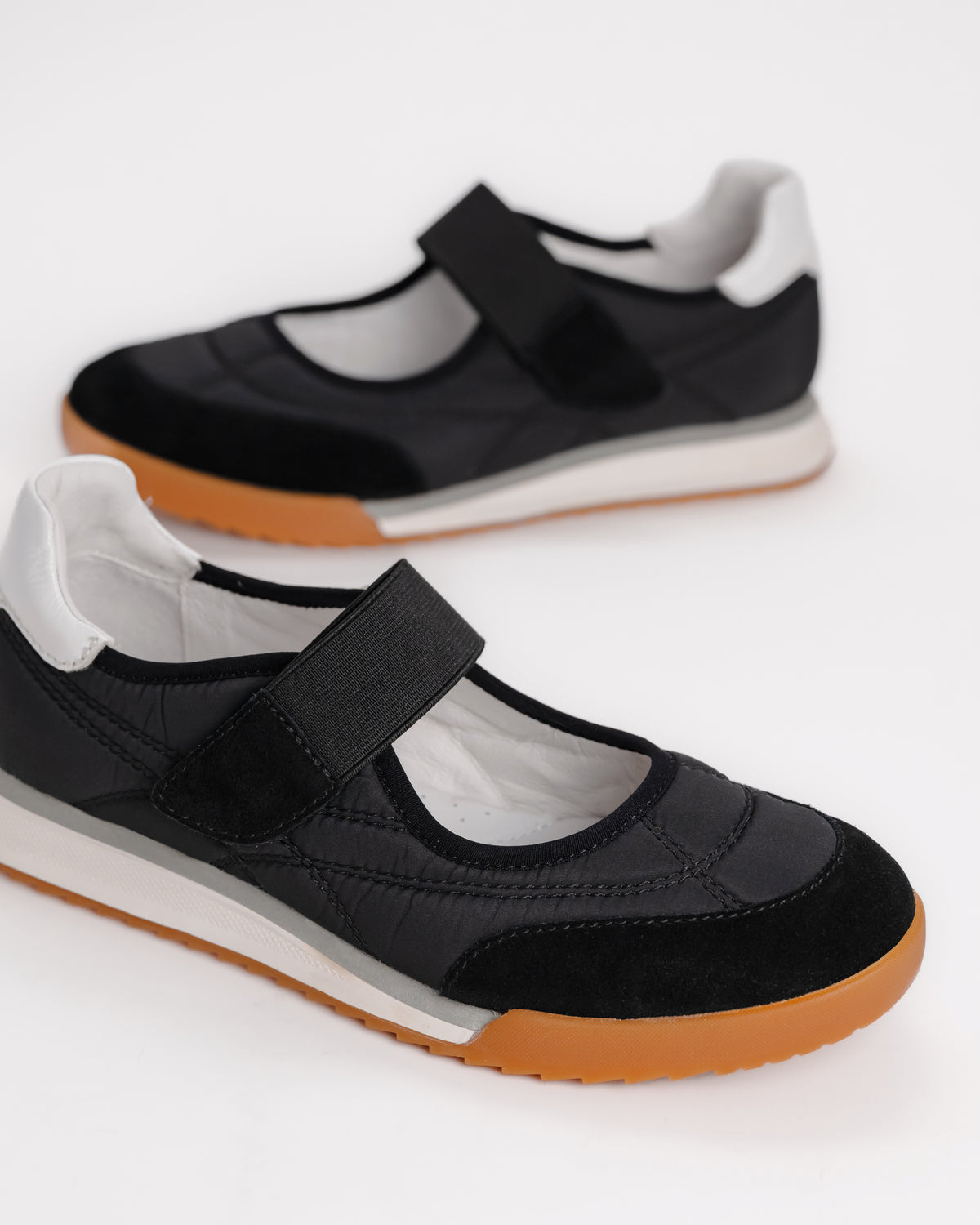 KELLY - BLACK - SUEDE/NYLON
