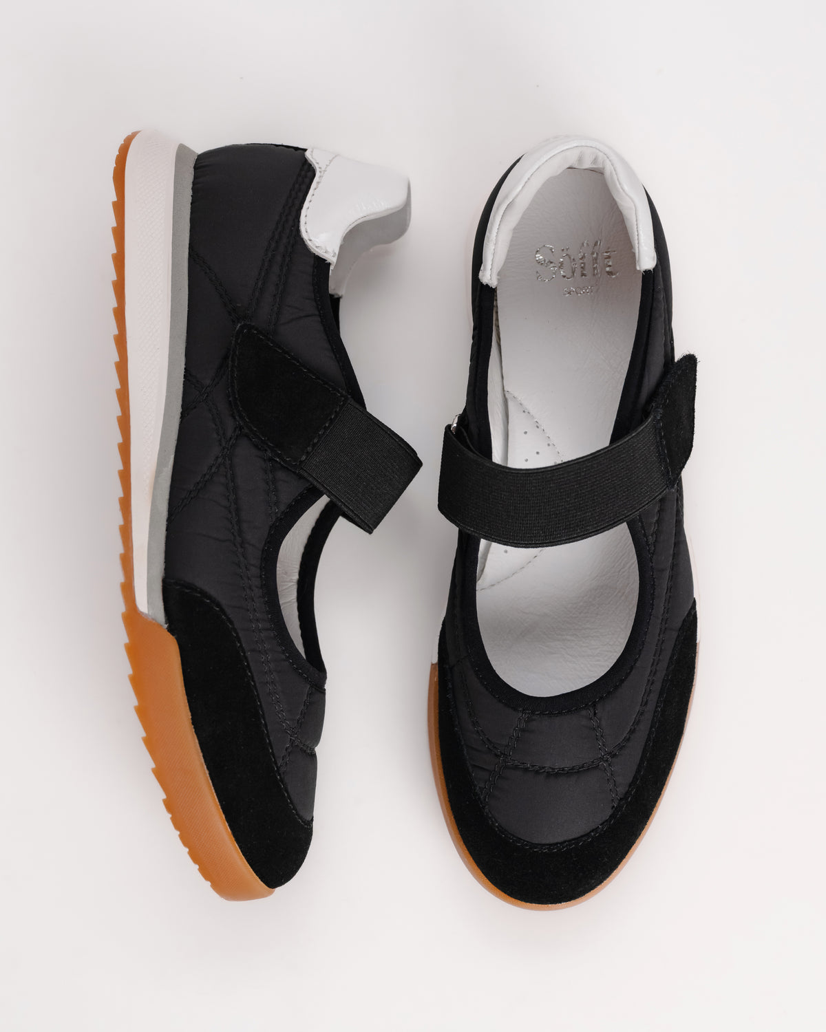 Women's Sofft Kelly Sporty Mary Jane Sneaker in Black / Multi