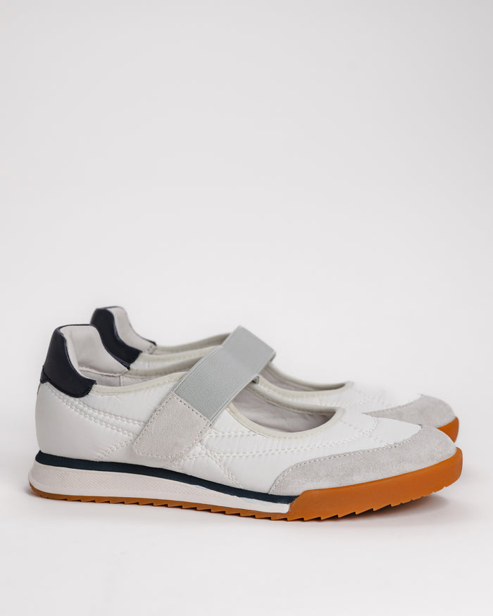 Women's Sofft Kelly Sporty Mary Jane Sneaker in White / Multi
