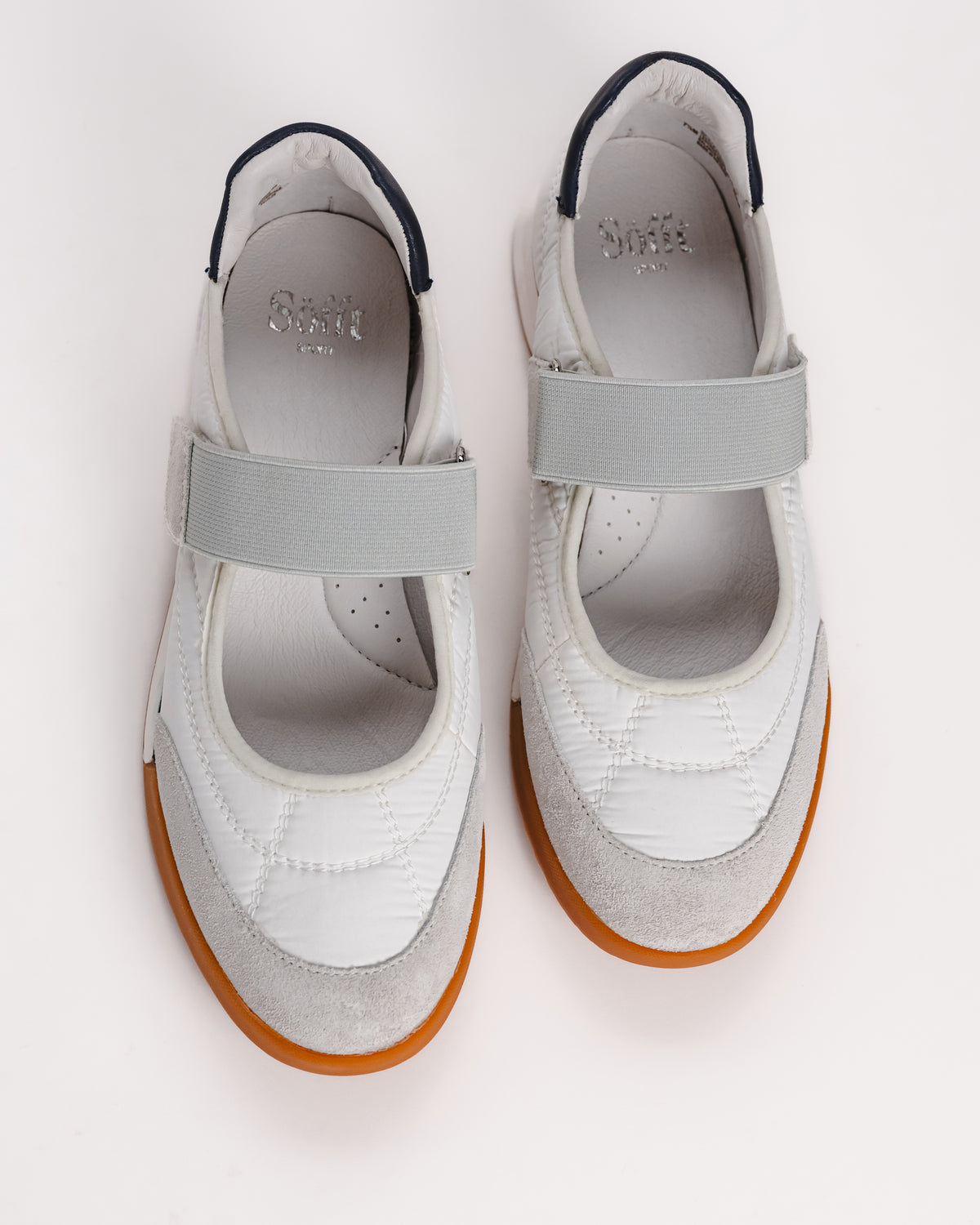 KELLY - WHITE - SUEDE/NYLON
