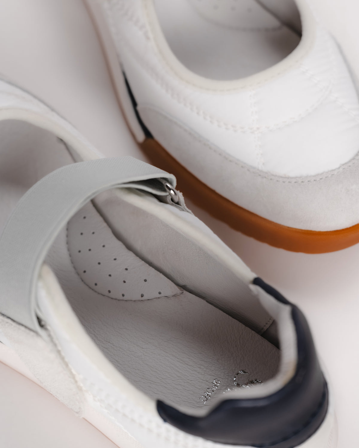 KELLY - WHITE - SUEDE/NYLON