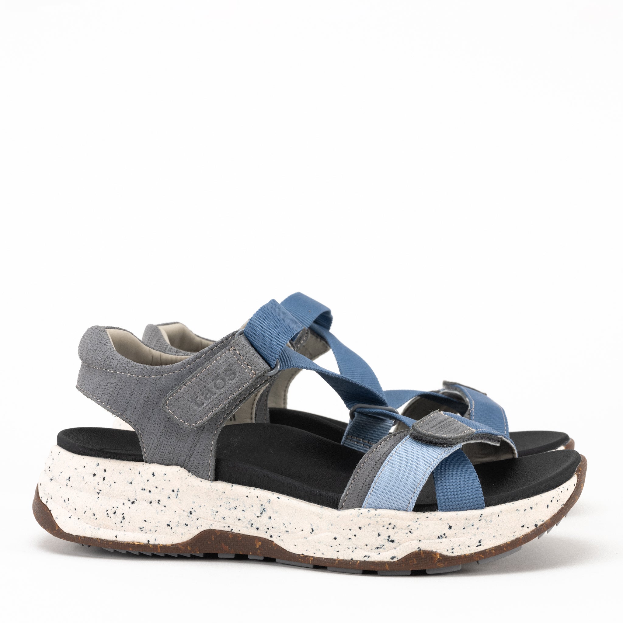 TAOS SUPER Z - BLUE MULTI - LEATHER – Plaza Shoe Store