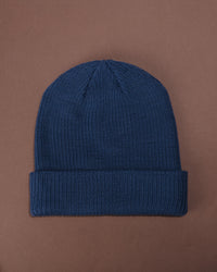 LOGO BEANIE - NIGHTFALL - WOOL