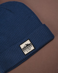 LOGO BEANIE - NIGHTFALL - WOOL