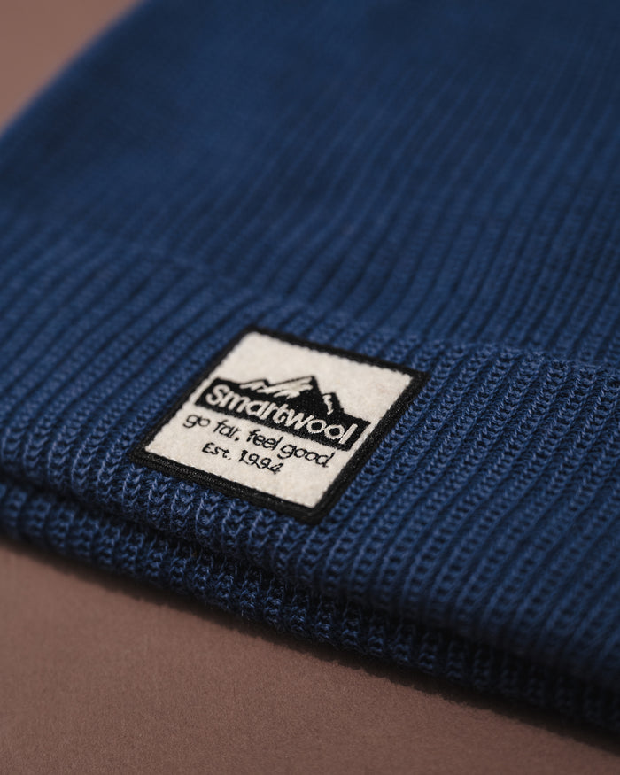 LOGO BEANIE - NIGHTFALL - WOOL