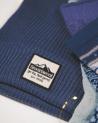 LOGO BEANIE - NIGHTFALL - WOOL