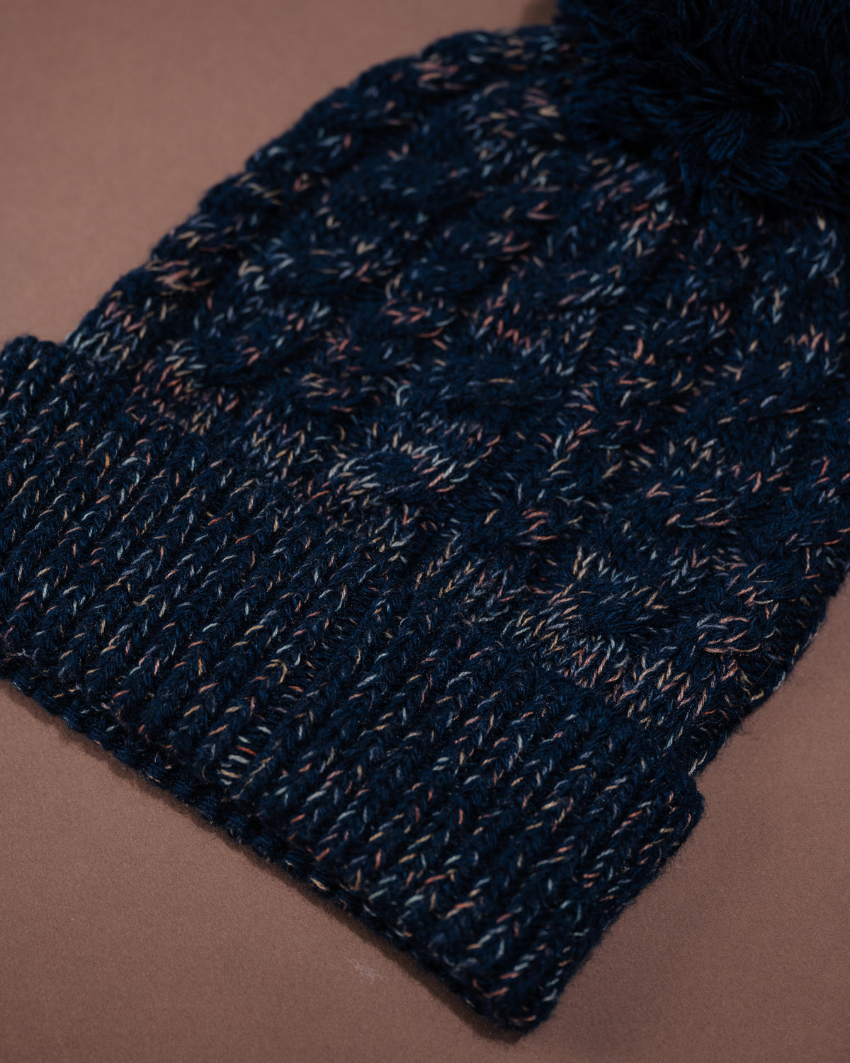 ISTO RETRO BEANIE - DEEP NAVY - WOOL